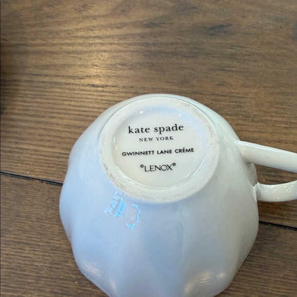 Lenox x Kate Spade Gwinnett Lane Creme Tea Cup & Saucer Set - Picture 4 of 8